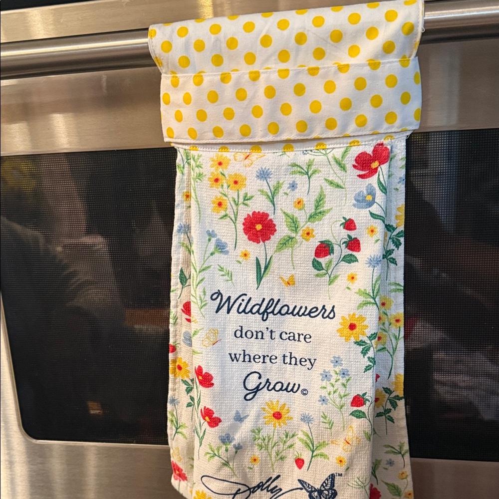 Handmade by momma kitchen towel